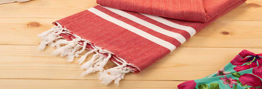 Fouta tissées a la main