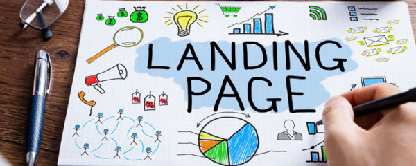 landing page